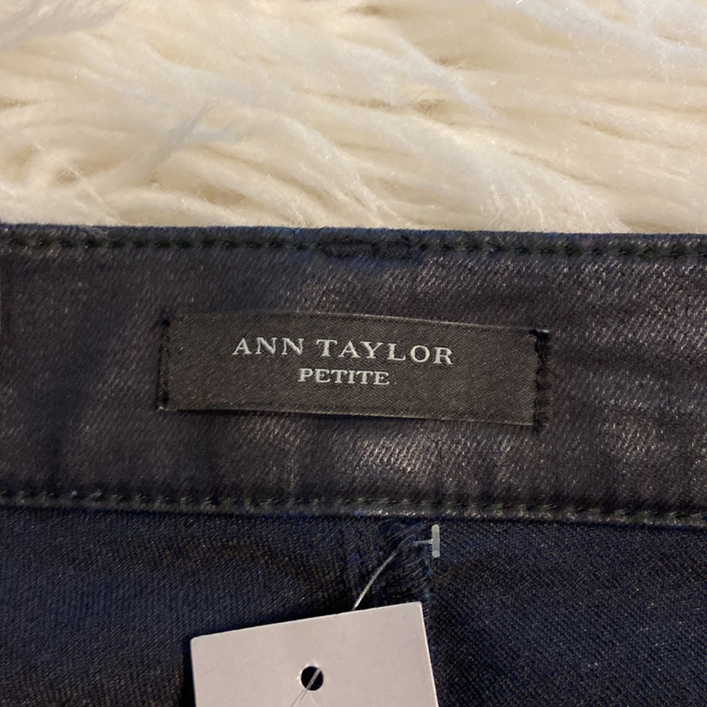 Ann Taylor The Skinny Modern Fit Pants size 10P brand new with tags color black - Picture 8 of 16